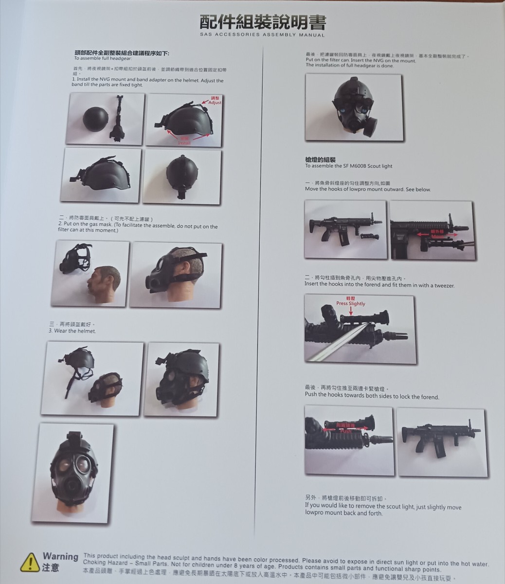 DID 1/6 scale British SAS operator B squadron black ops team DID 1/6 scale British SAS operator B squadron black ops team
