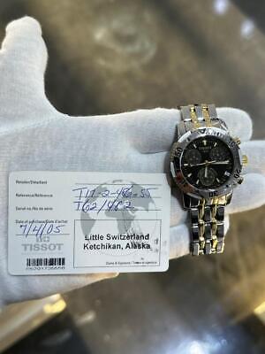 Tissot PRS200 Quartz Chronograph T17.2.486.55 Two Tone Watch Tissot PRS200 Quartz Chronograph T17.2.486.55 Two Tone Watch
