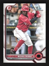 2022 Bowman Prospects 1st Bowman Michel Triana #BP-75 Cincinnati Reds