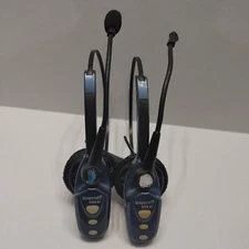 Blue Parrot B250-XT Headset Lot of 2 Not Tesed Not Sure Condition Parts Repair
