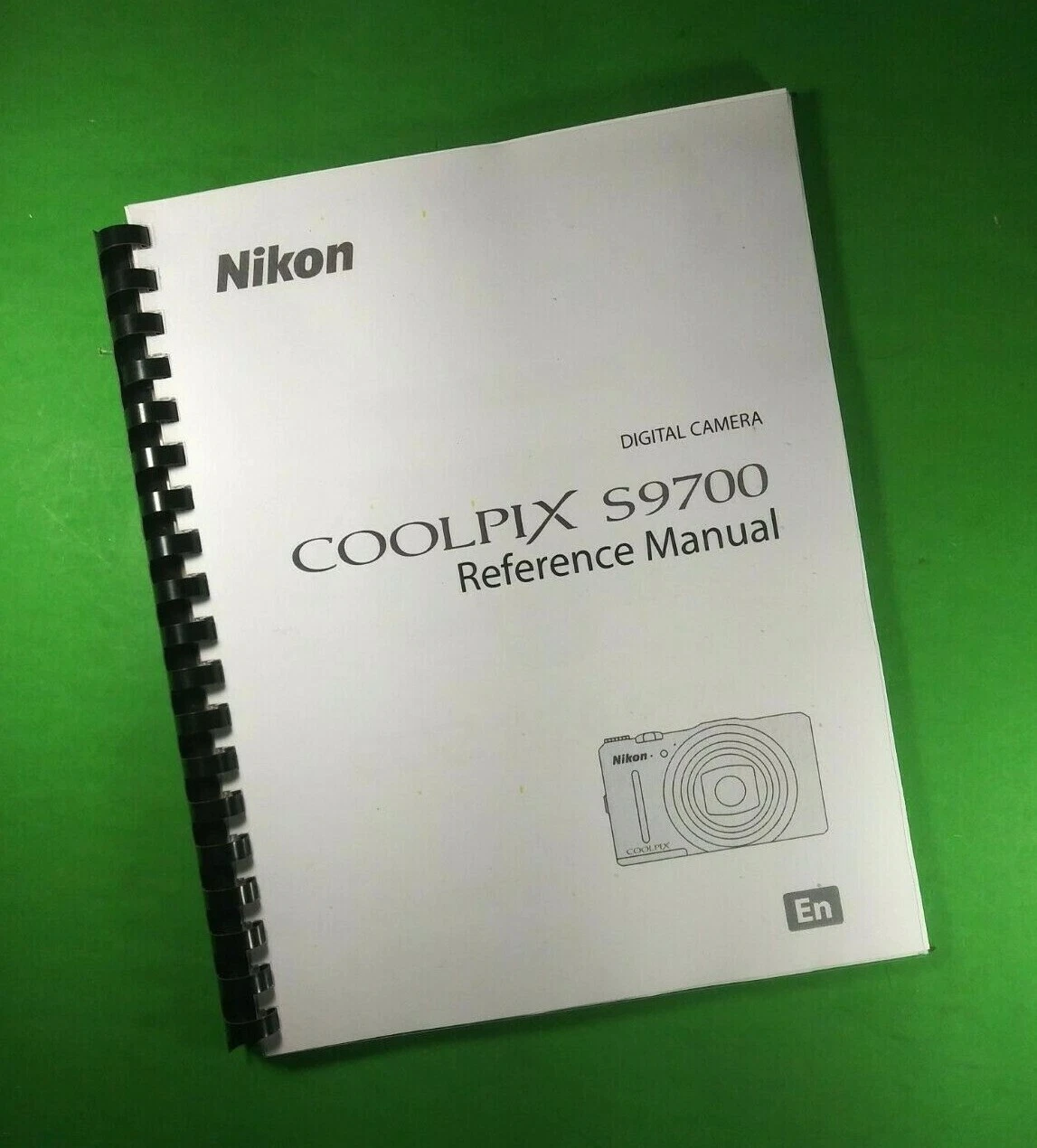 Owners Manual for Nikon S9700 Camera 262 Pages W/Clear Covers!