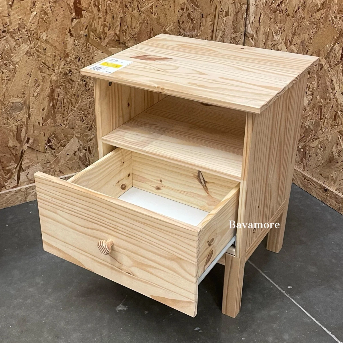 Solid wood cheap nightstand ikea