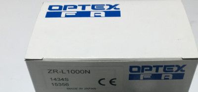 One New OPTEX Photoelectric Switch ZR-L1000N In Box ZRL1000N