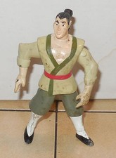 1998 Mcdonalds Happy Meal Toy Disney Mulan Li Shang Action Figure back