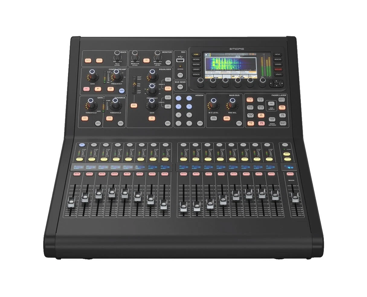 Consolas de mezcla de audio profesional MIDAS