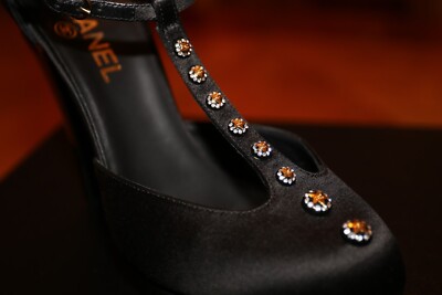 Women's Chanel Black Heels - Authentic - Size EU 39 / US 8 | eBay