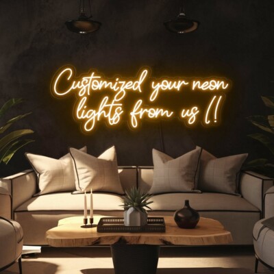 Personalized Bar Neon Light   LED Pub Sign, Game Room & Man Cave Essential