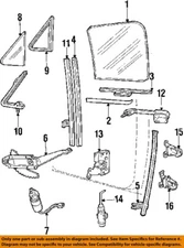 FORD OEM 84-86 Bronco,F-350 Door Glass Hardware-Handle, Outside EOTZ1022600B