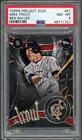 2020 Topps Project Mike Trout by Ben Baller #51 Angels RC Rookie PSA 8 NM-MT