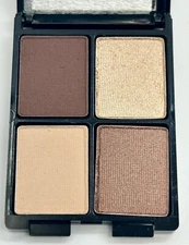 LANCÔME Maquiriche CremePowder Eye Colour 4 Shades Honeymoon/Bronze/Chocolate