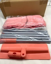 Don Aslet's Microfiber Mop Kit , 5 Mop Pads, Mop Base & Pole  - QVC