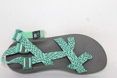 Chaco Womens ZX-2 Green Multi- Strap Waterproof/Hiking Sandal Size