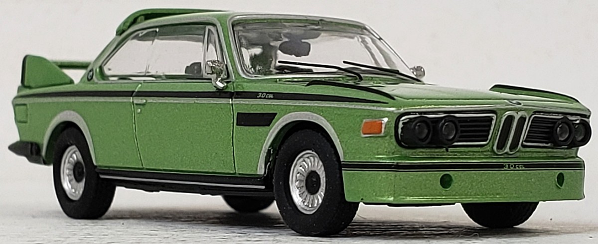 Minichamps NEW HO 1/87 Scale 1973 BMW 3.0 CSL in Metallic Minichamps NEW HO 1/87 Scale 1973 BMW 3.0 CSL in Metallic