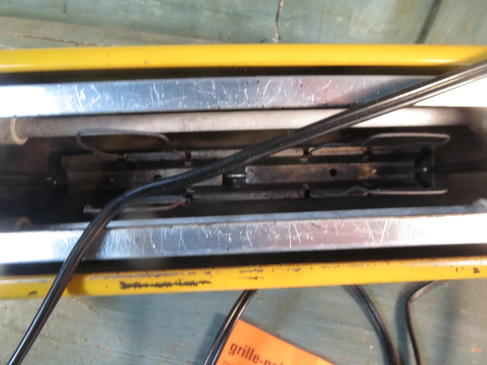 ♦ Ancien Grille Pain Calor Orange Vintage cuisine design french antique - Photo 4/4