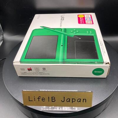 Nintendo DSi LL Green Console Set RARE Color Full Set | eBay