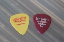 David Bowie -   2x Guitar Pick collection #7   -  FREE POSTAGE -