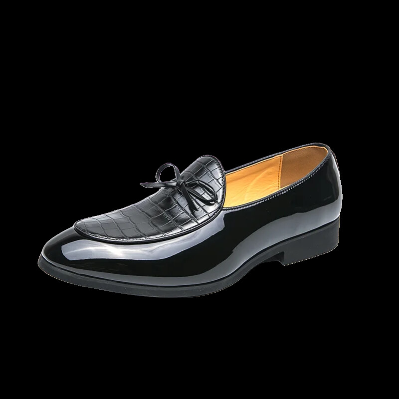 SAOLA Mocassini leggeri eleganti uomo scarpe classiche quotidiane ufficio business pelle