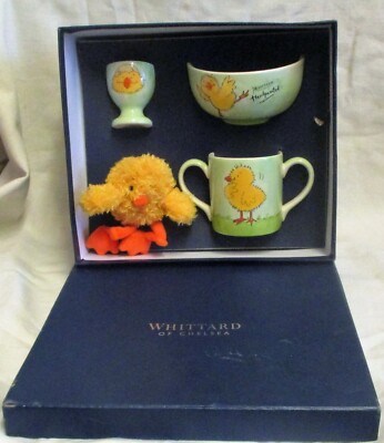 2005 Ostern Küken Wittards Of Chelsea Nick Buttwerworth Keramik Bd Frühstück Set