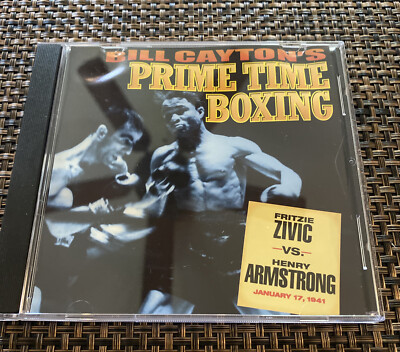 Bill Cayton s Prime Time Boxing - 1941 - Fritzie Zivic Vs. Henry Armstrong VG