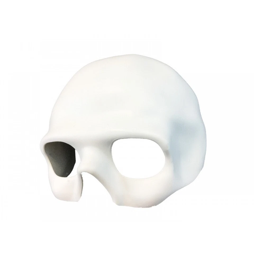 Phantom Half Skull Head Halloween Costume Masquerade Mask [White] - Image 2 of 3