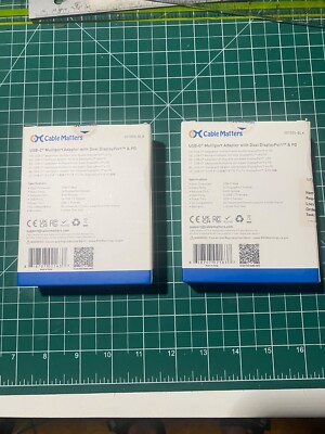 にゃーページ Cable Matters USB-C Multiport Adapter | Dual DisplayPort & PD