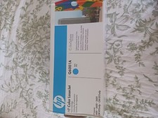 HP LaserJet 124A Size Cyan Ink Toner Print Cartridge Q6001A Genuine UNOPENED