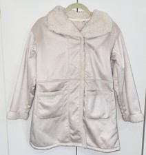 UNIQLO KIDS CREAM FLUFFY COAT - BNWT - SIZE 150