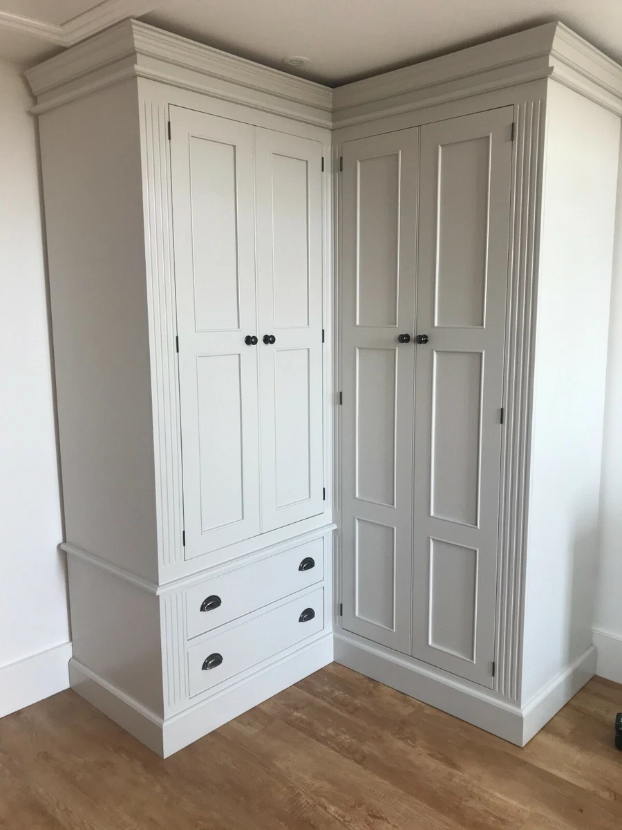 Corner wardrobe and drawers deals