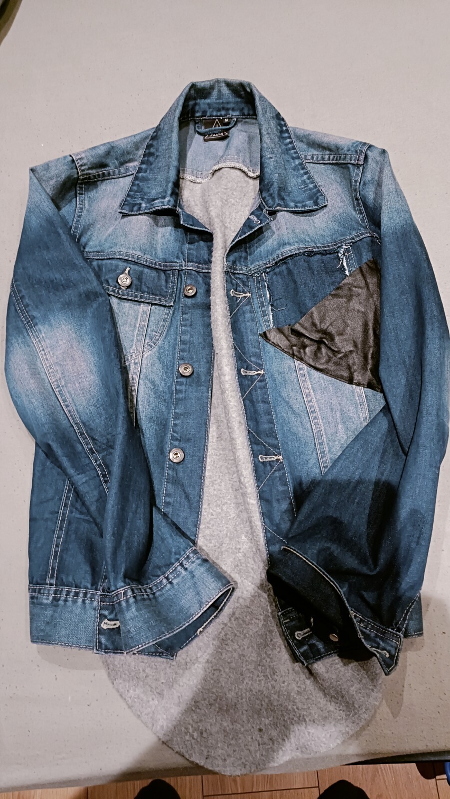 denim jacket mens medium-image