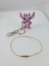 Custom-made Lilo Stitch Angel Keychain/Backpack Clip