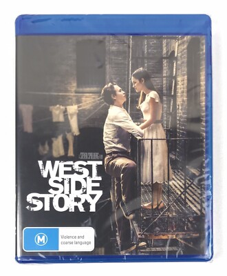 WEST SIDE STORY, Region B, Blu Ray NEW & SEALED (2022 Film Release) Free AU Post