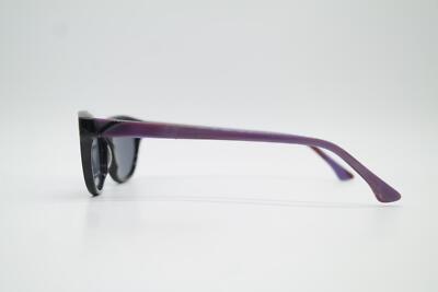 Vintage Sunglasses Classiq 128078 Black Violet Oval Sunglasses | eBay