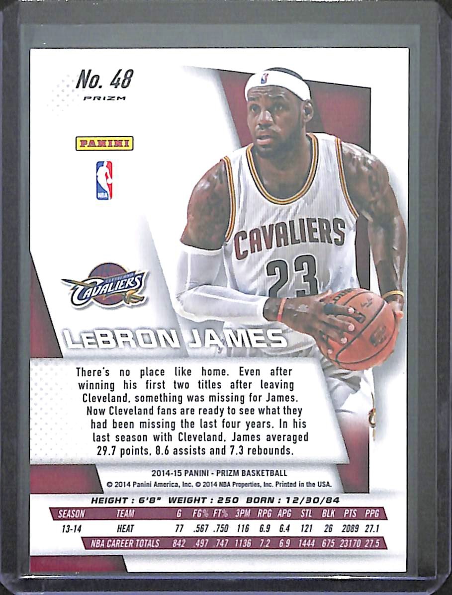Lebron James 15 Years Old Height 2004 UD Hardcourt #15 LeBron