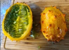 Jelly Melon Seeds | Heirloom | Aka African Horned Cucumber | Kiwano | Organic