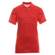 Men Nike Golf Dry Vapor Jacquard Dri-Fit Polo Shirt Red CI9780 687