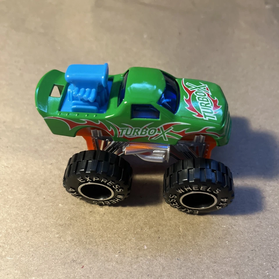 MACCHININA AUTO VINTAGE MODELLINO COLLEZIONE EXPRESS WHEELS 4X4 TURBOX - 7 CM - Immagine 2 di 4