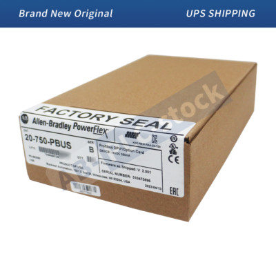 2022-2023 New Allen Bradley 20-750-PBUS PowerFlex 750 Ser PROFIBUS DPV1 Adapter