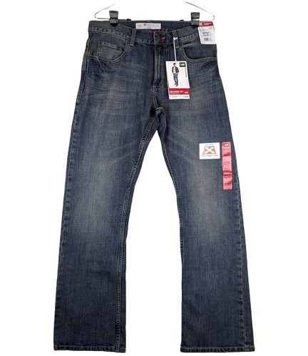 Lee Women's Relaxed Fit Dark Wash Jeans Size 14M #977 | eBay