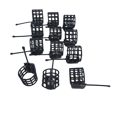 12x Futterkorb Futterkörbe Feederkorb Method Feeder Angeln Klassik rund 18 Gramm