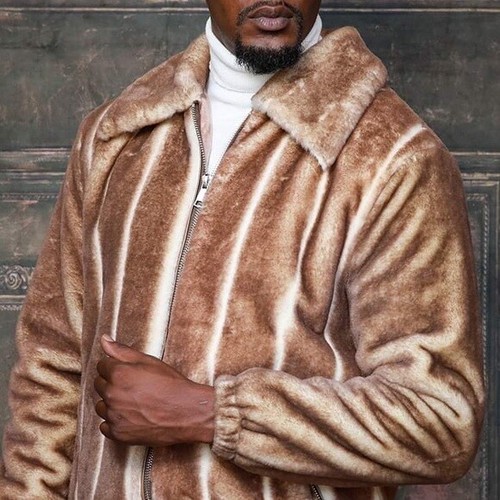 White Tone Faux Fur Fuzzy Coat | eBay
