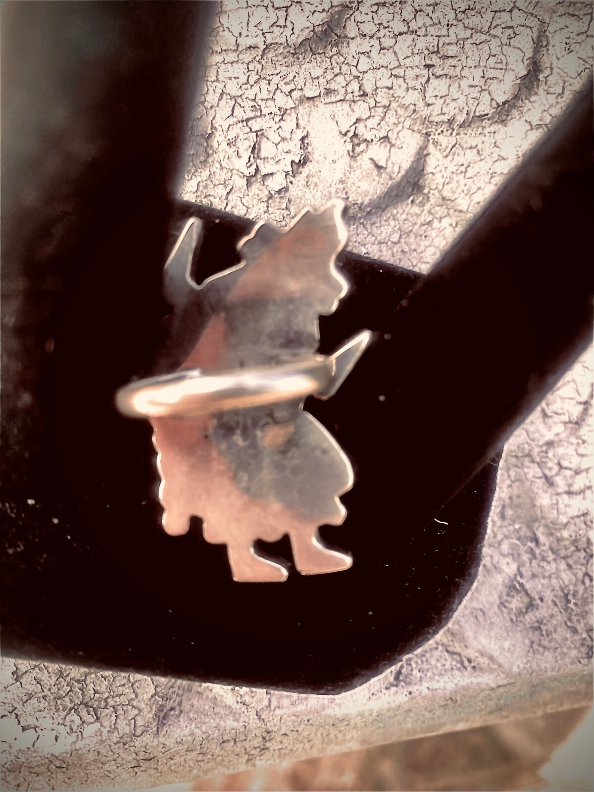 Native American Apache Crown Dancer ring - image 3