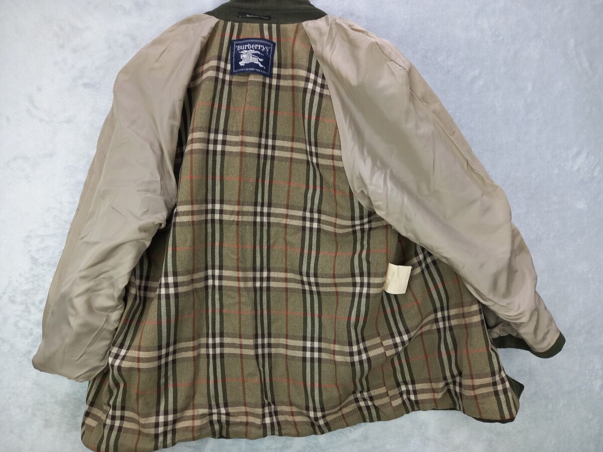 Vintage Burberry Coat Winter Jacket 80s Wool Overcoat Men Vintage Burberry Coat Winter Jacket 80s Wool Overcoat Men