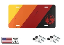 Toyota Retro Aluminum Vanity License Plate