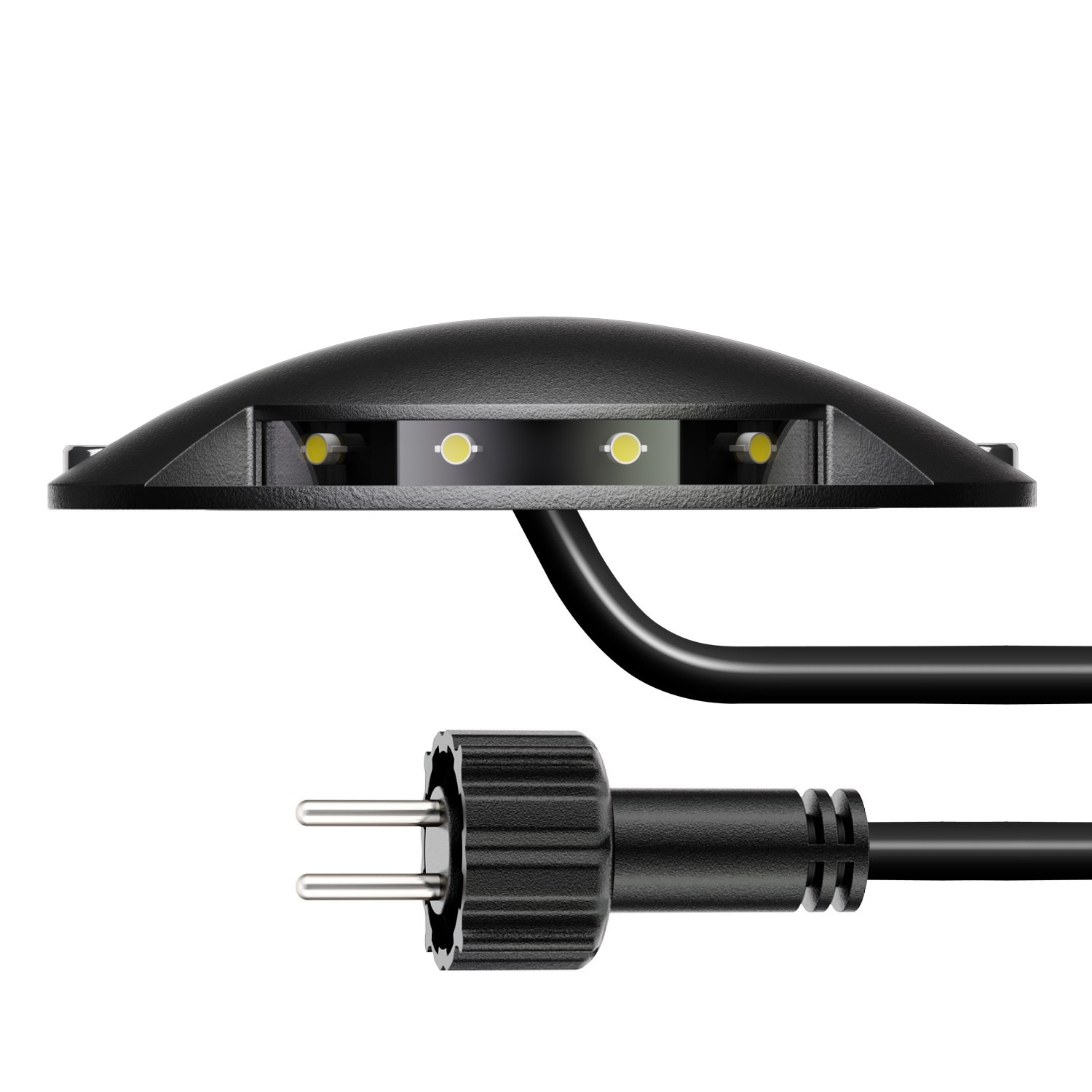 Lampada da terra a LED BUNDA a 1 luce con sensore crepuscolare per esterni