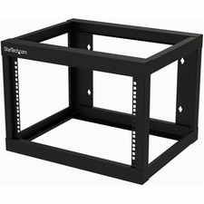 StarTech 6U Open Frame 2 Post Wall-mount Rack...