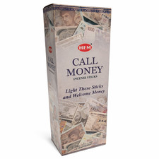 Incense Sticks HEM Call Money 120ct 6 Pack Bo...