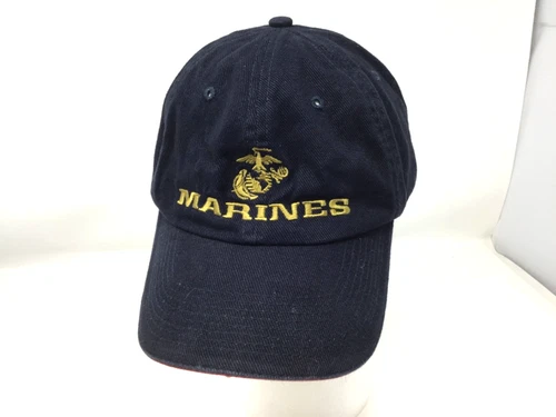 Marines Hat Cap Blue Adjustable