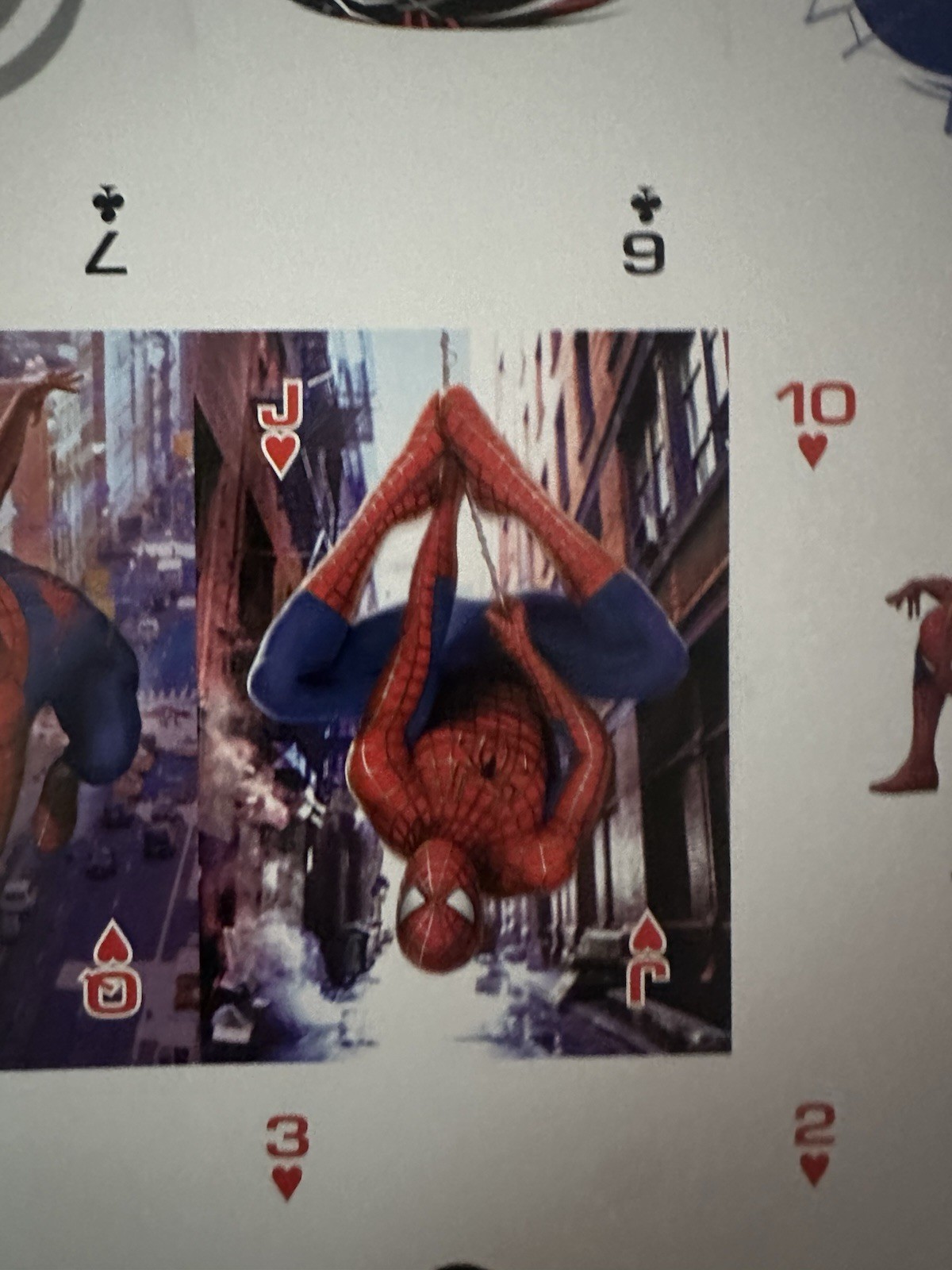 Uncut Playing Cards Spider-Man 2 From The Us Card Company