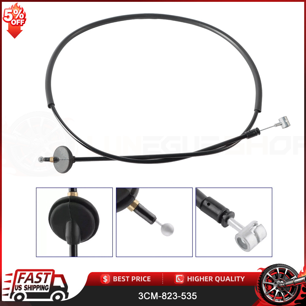 3CM-823-535 For 2020-2023 Volkswagen Atlas Hood Release Cable NEW 2021 2022
