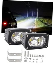 3 Inch LED Driving Lights 2Pcs 50W LED Pod Lights Off Road white combo light